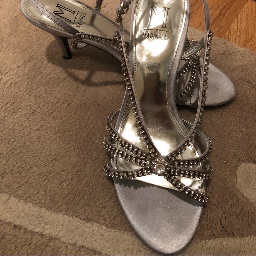 Silver, strap shoes - Picture 2 of 5